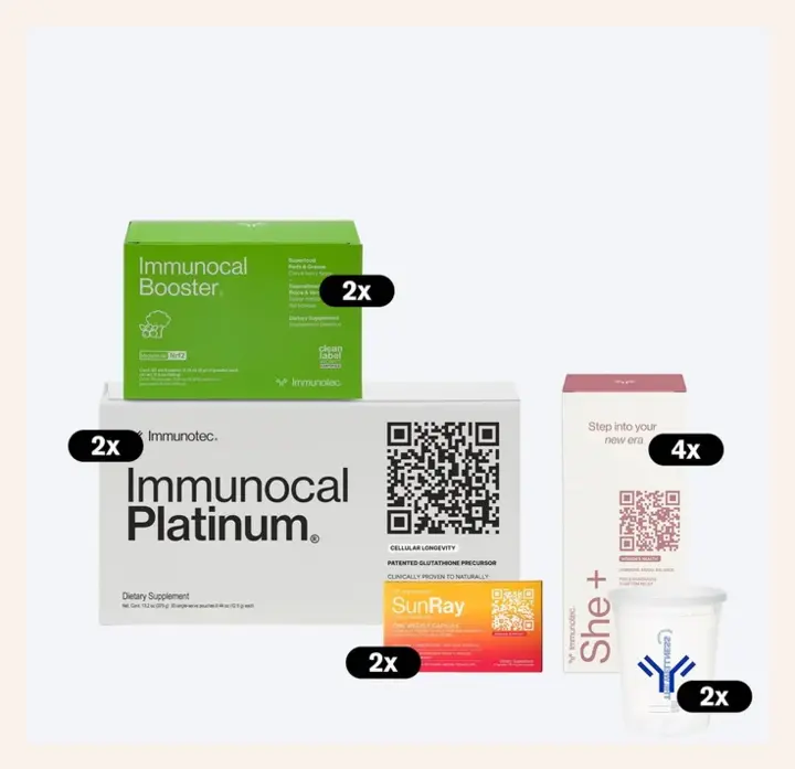 Paquete de Inicio Immunocal Platinum + SHE+